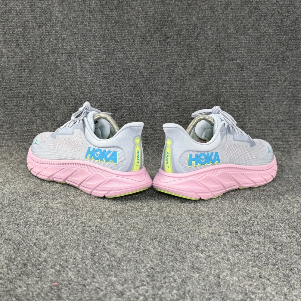 Hoka Arahi 7 Running Shoes Women's 11 Gull Pink Twilight Athletic Run Training - Picture 7 of 13